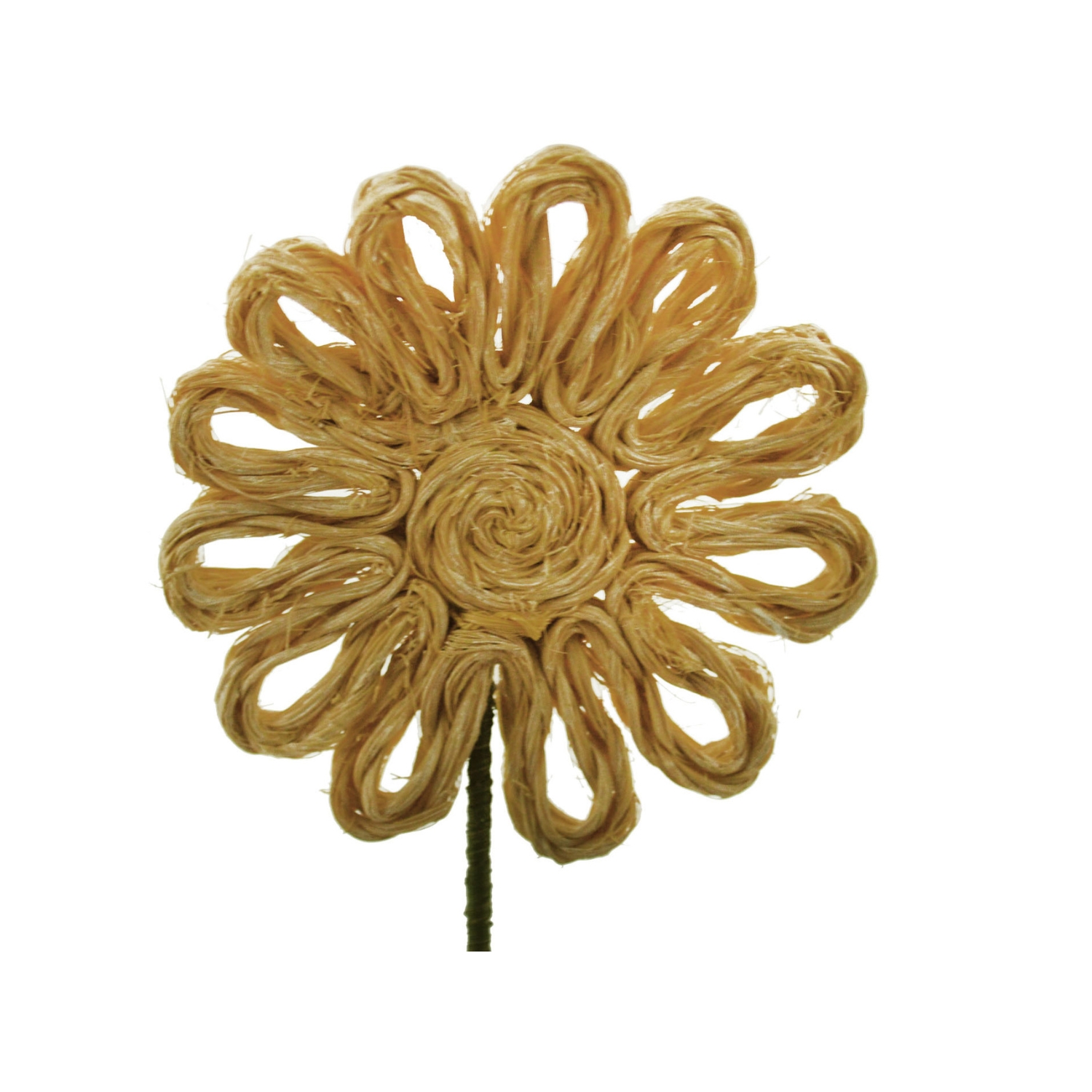 FLOR YUTE NATURAL 38 CM PACK 6 UN. - 2