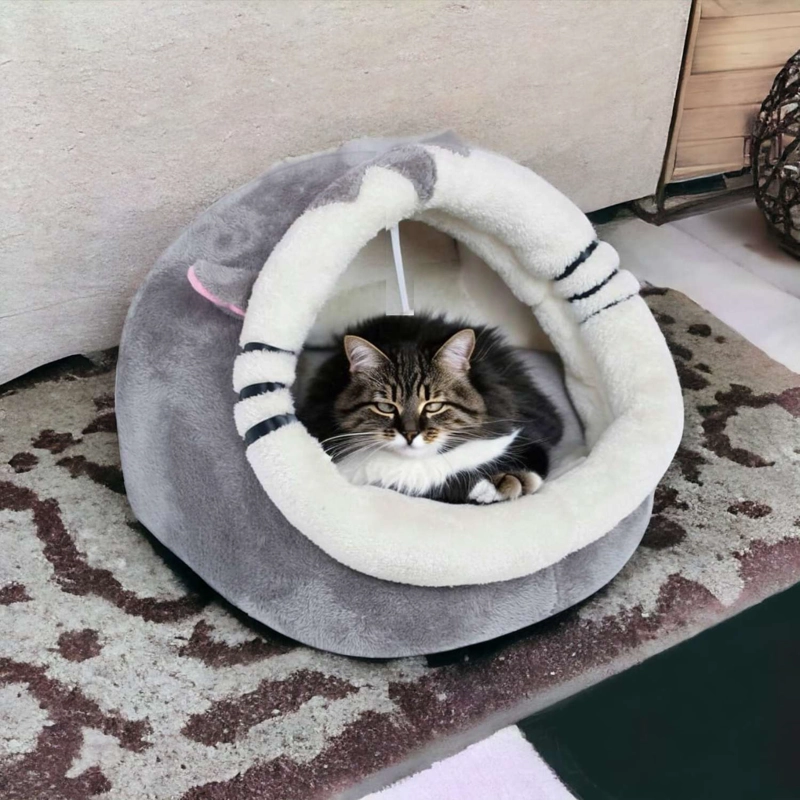 CAMA PERROS GATOS IMPORTADORA USA NIDO IGLÚ - 2
