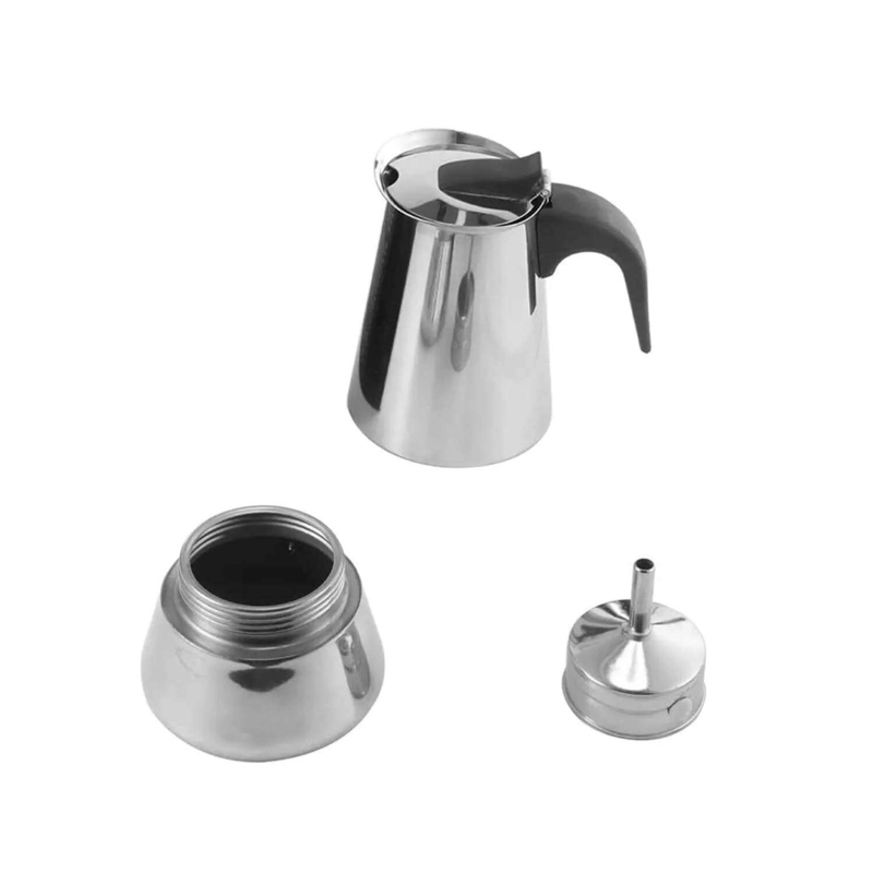 CAFETERA ITALIANA DE 6 TAZAS ESPRESSO 200 ML - 5