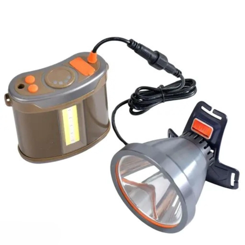 LINTERNA LED IMPORTADORA USA TIPO EXPEDICIÓN CON BATERÍA LATERAL - 2