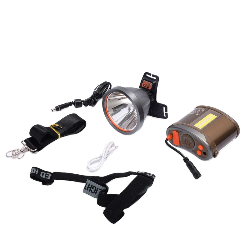 LINTERNA LED IMPORTADORA USA TIPO EXPEDICIÓN CON BATERÍA LATERAL - 3