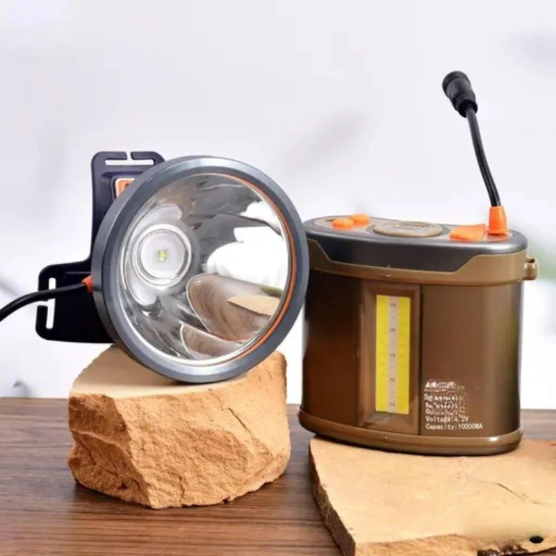 LINTERNA LED IMPORTADORA USA TIPO EXPEDICIÓN CON BATERÍA LATERAL - 4