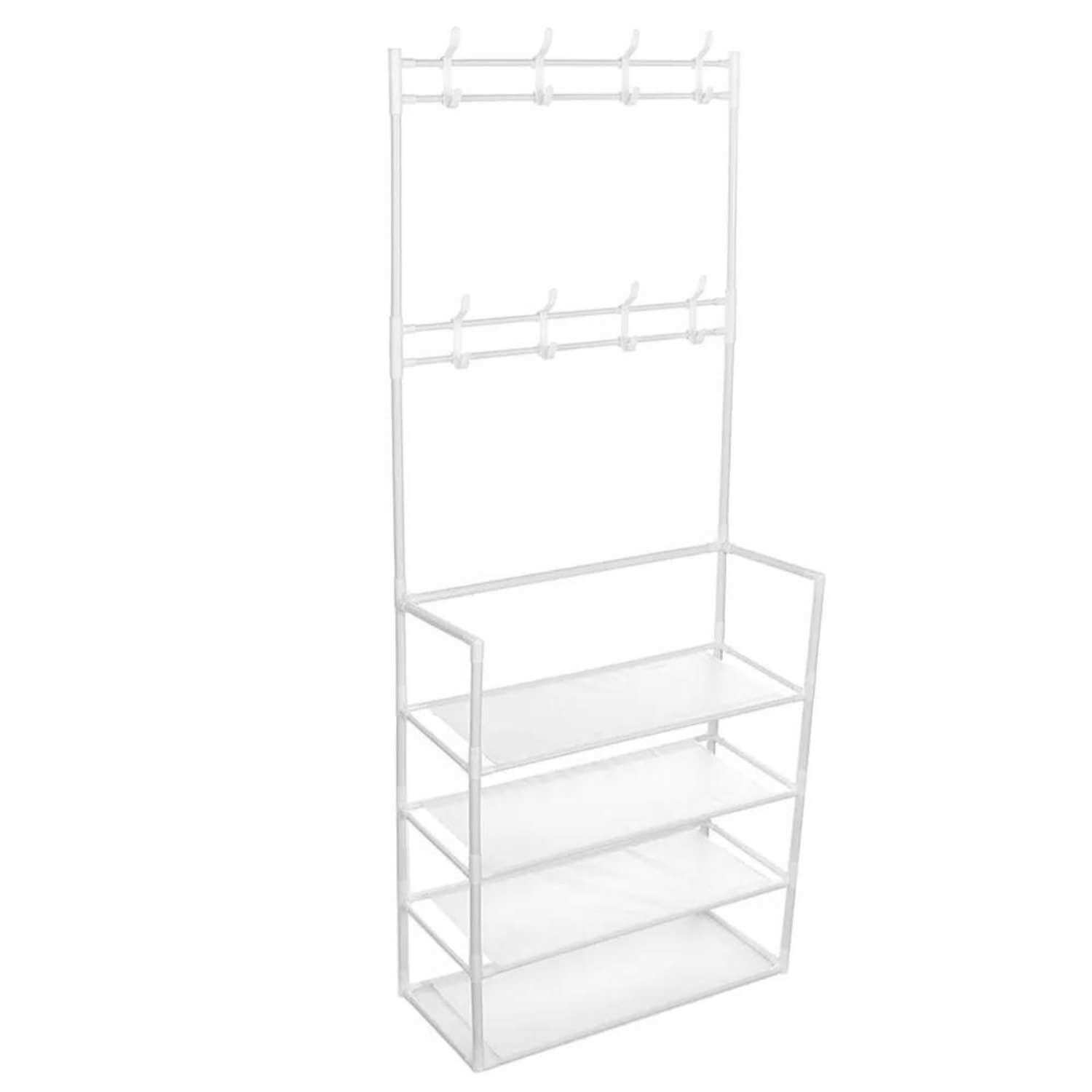 ESTANTE IMPORTADORA USA MULTIFUNCIONAL PERCHERO ZAPATERO ORGANIZADOR ROPA - 2