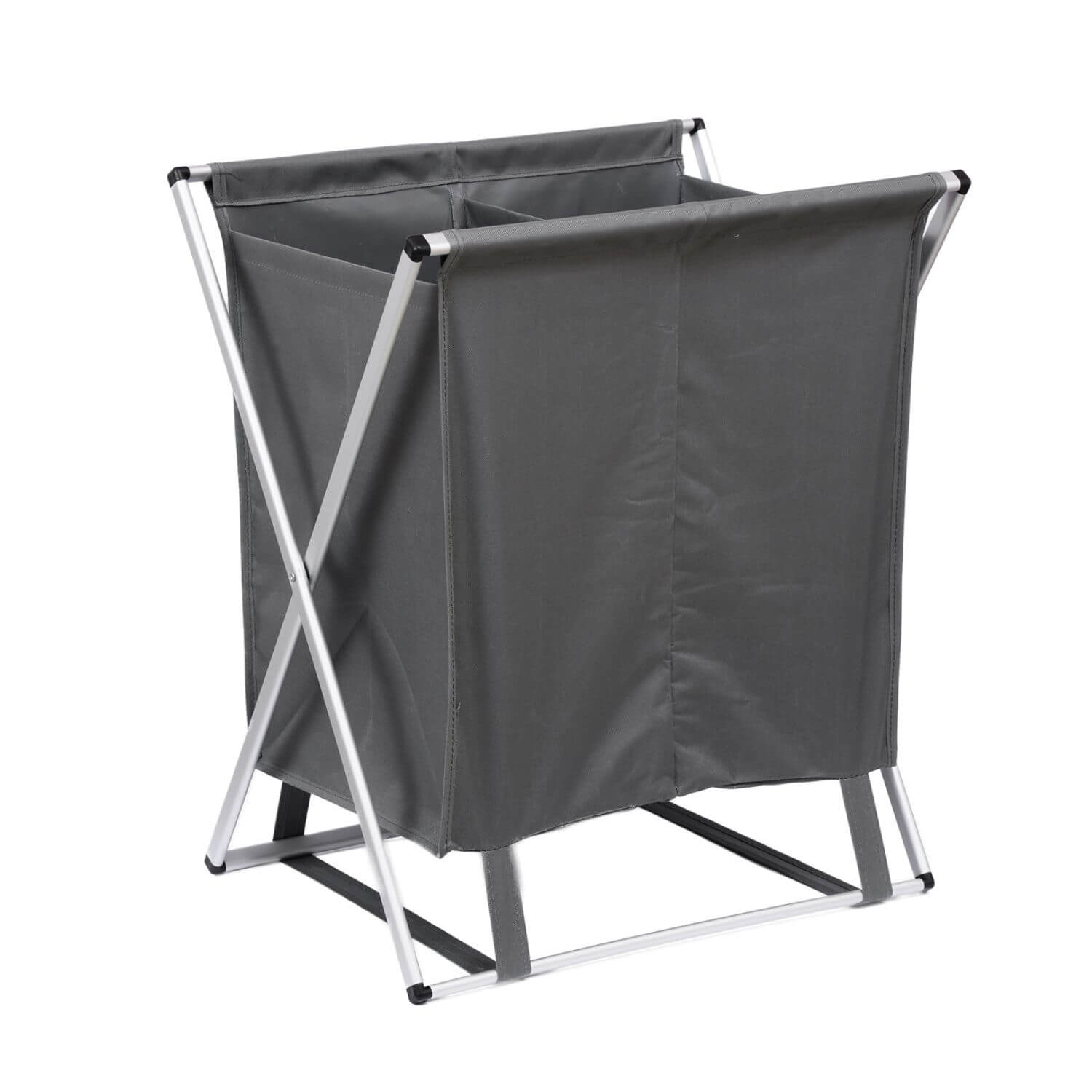 CESTA DOBLE ROPA SUCIA PARA LAVANDERIA - 1