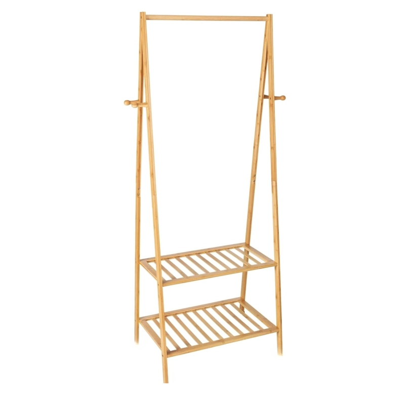 PERCHERO ORGANIZADOR 2 NIVELES 163X100X42 CM - 1