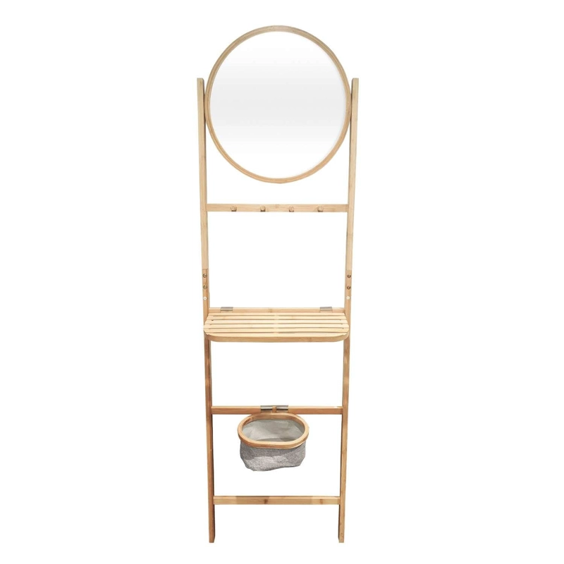 MUEBLE ORGANIZADOR MULTIUSO CON ESPEJO - 2