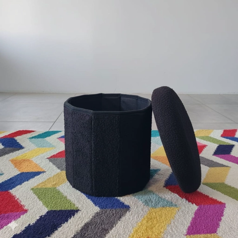 PUFF BAUL REDONDO BOUCLE - 6