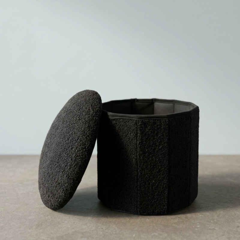 PUFF BAUL REDONDO BOUCLE - 7