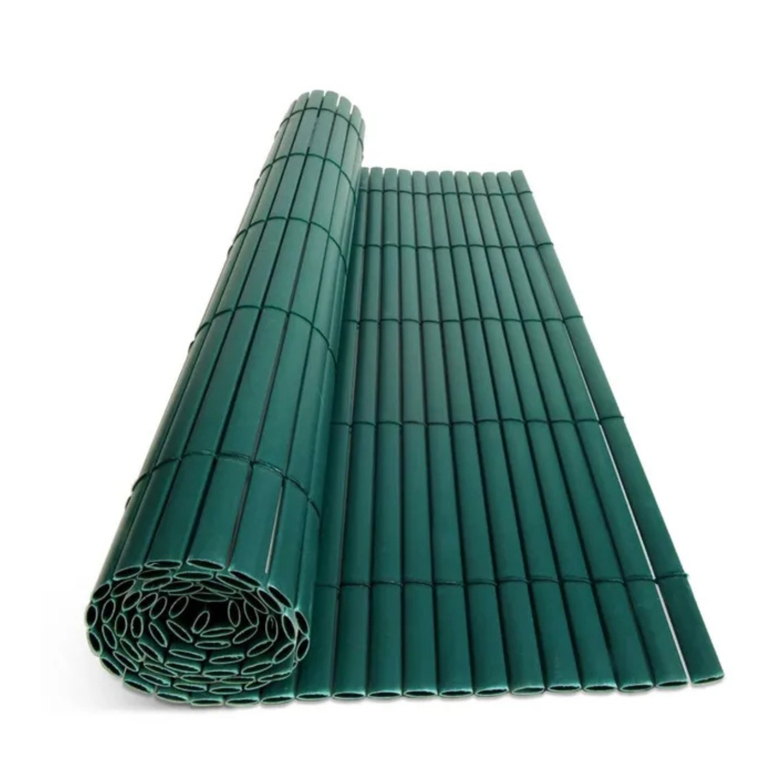 CIERRE DE TERRAZA Y JARDIN PVC VERDE 1X3 M - 1