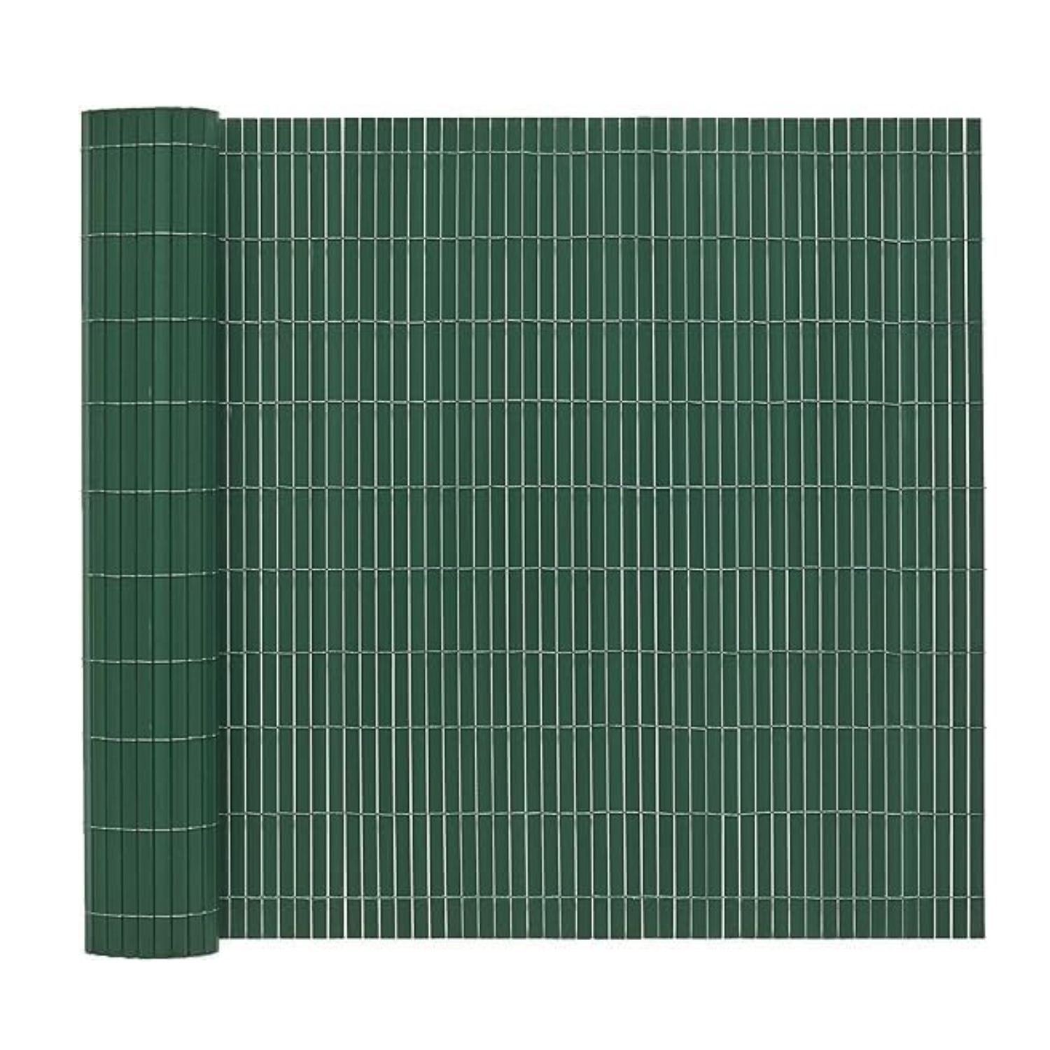 CIERRE DE TERRAZA Y JARDIN PVC VERDE 1X3 M - 3