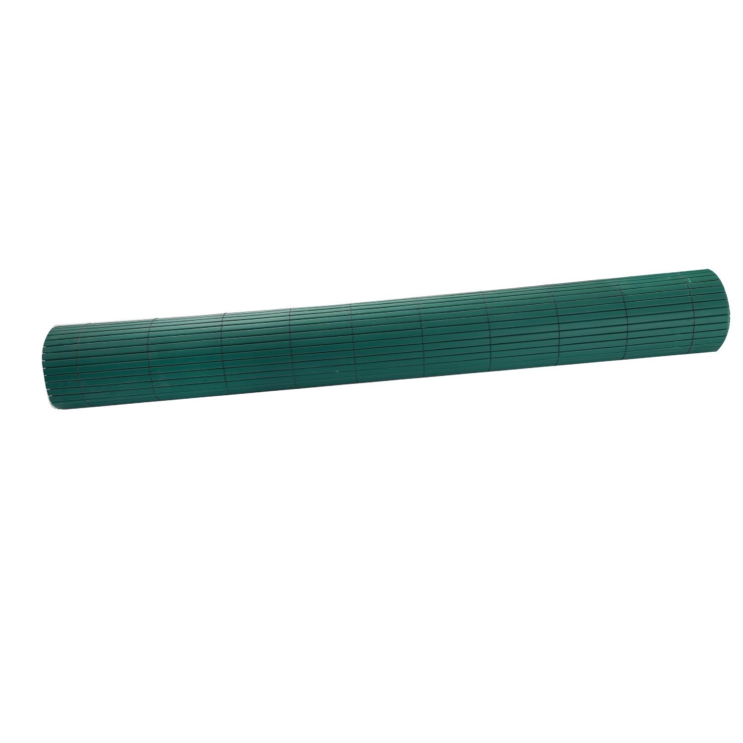 CIERRE DE TERRAZA Y JARDIN PVC VERDE 1X3 M - 5