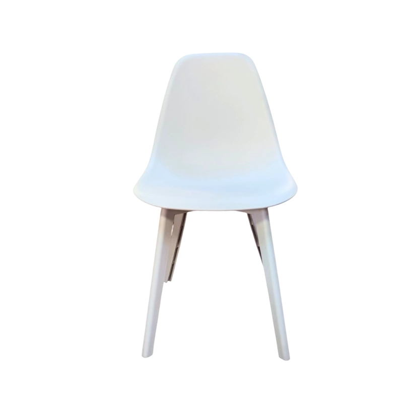 SILLA EAMES MINIMALISTA BLANCA - 2