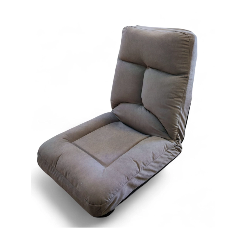 SOFA PUFF DE PISO RECLINABLE GRIS - 2