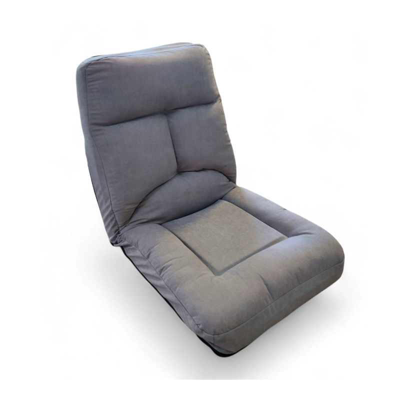 SOFA PUFF DE PISO RECLINABLE GRIS - 3