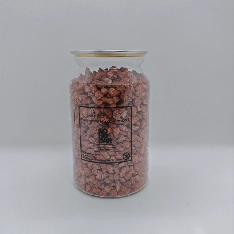 PIEDRAS DECORATIVAS CAPPUCCINO 700 GR - 1