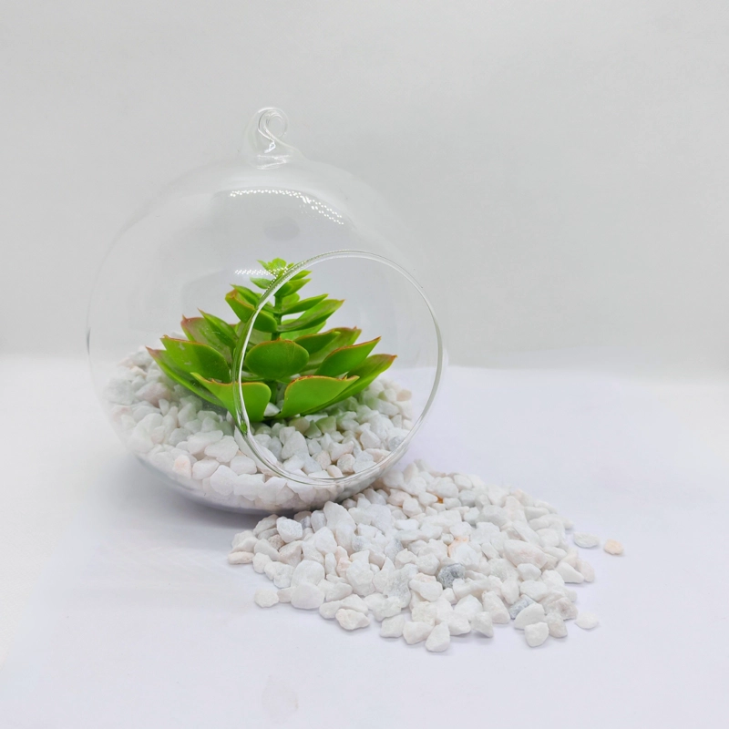 PIEDRAS DECORATIVAS BLANCO MATE 700 GR - 4