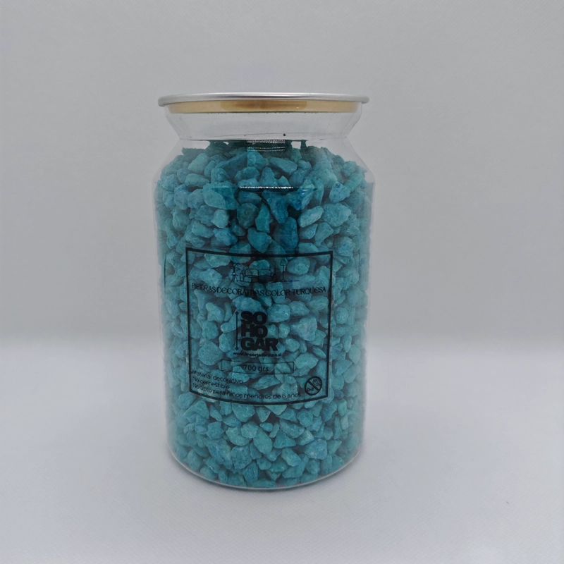 PIEDRAS DECORATIVAS TURQUESA 700 GR - 1
