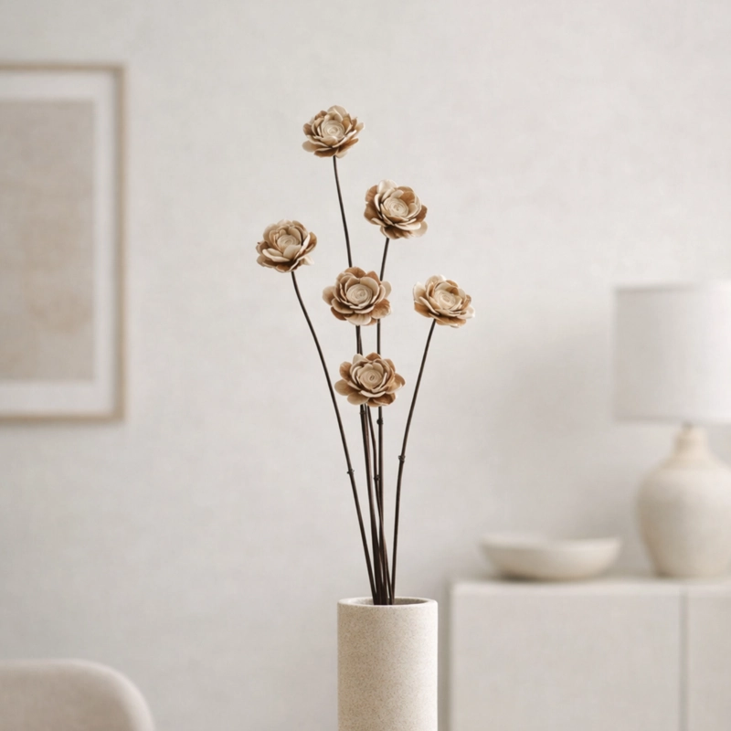 RAMO NATURAL MAGNOLIA 55 CM - 4