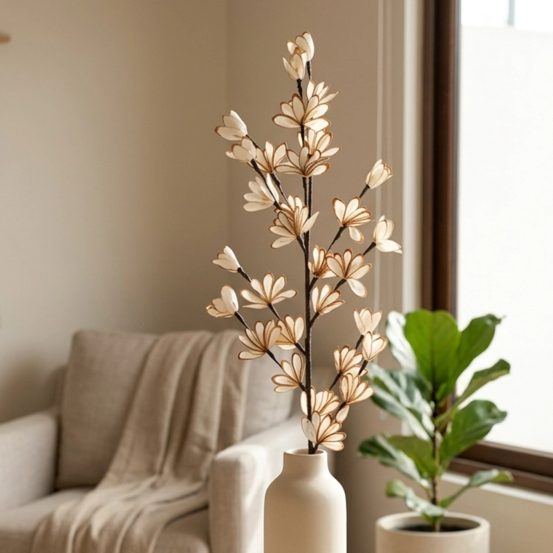 RAMO NATURAL BROTES BEIGE 90 CM - 4
