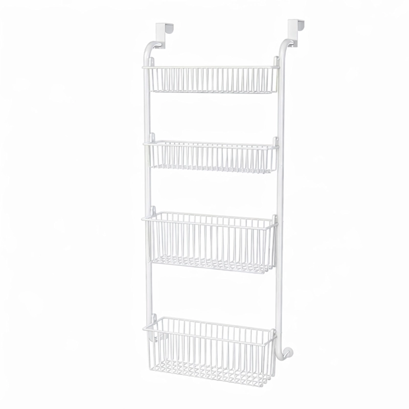 ORGANIZADOR COLGANTE PARA PUERTA 4 NIVELES METALICO - 1