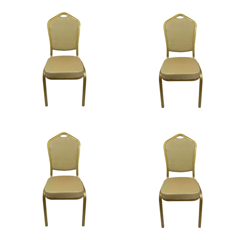 PACK 4 SILLAS DE COMEDOR BANQUETERA CAFE - 2