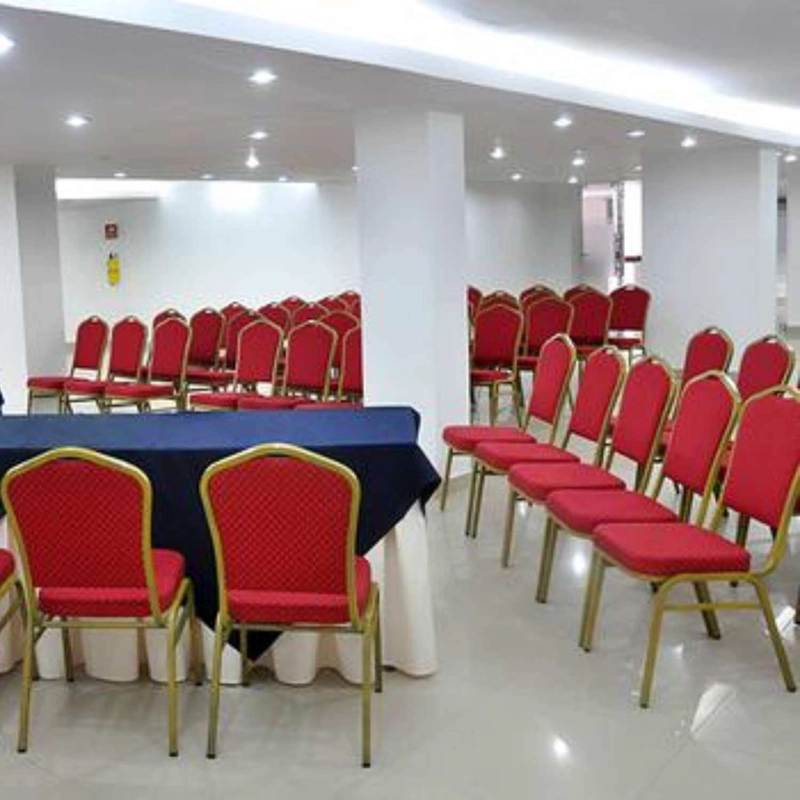 PACK 4 SILLAS DE COMEDOR BANQUETERA ROJA - 3
