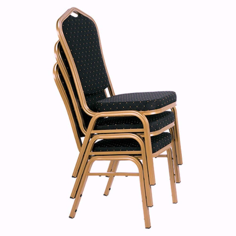 PACK 4 SILLAS DE COMEDOR BANQUETERAS NEGRA - 3
