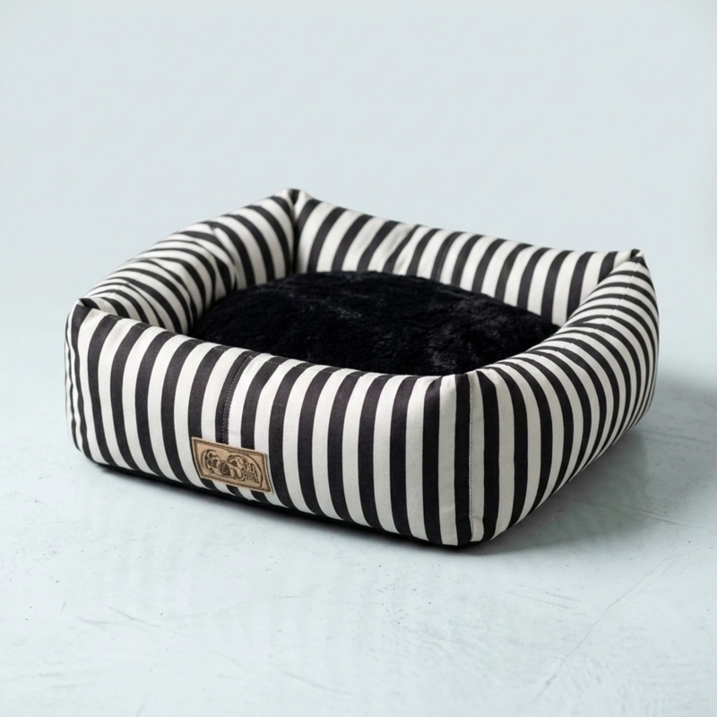 CAMA PARA MASCOTAS DISEÑO RAYAS S - 2
