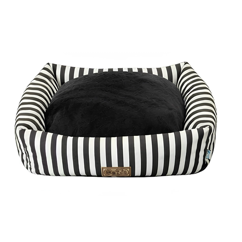 CAMA PARA MASCOTAS DISEÑO RAYAS L - 1