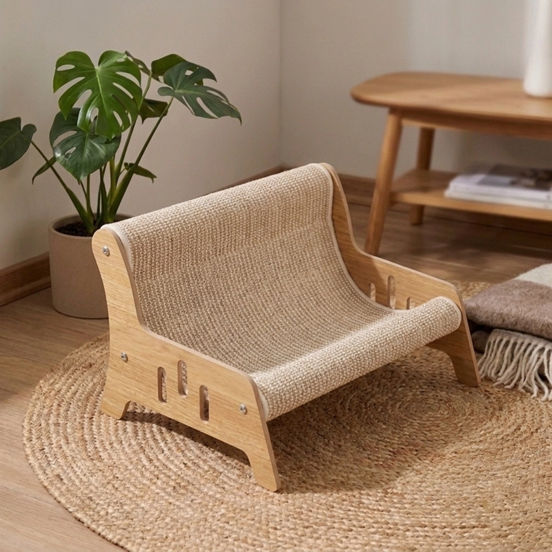 SILLON RASCADOR PARA GATOS DE SISAL - 4
