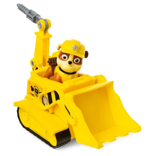 FIGURA PAW PATROL VEHICULO BÁSICO BULLDOZER JUGUETE - 4