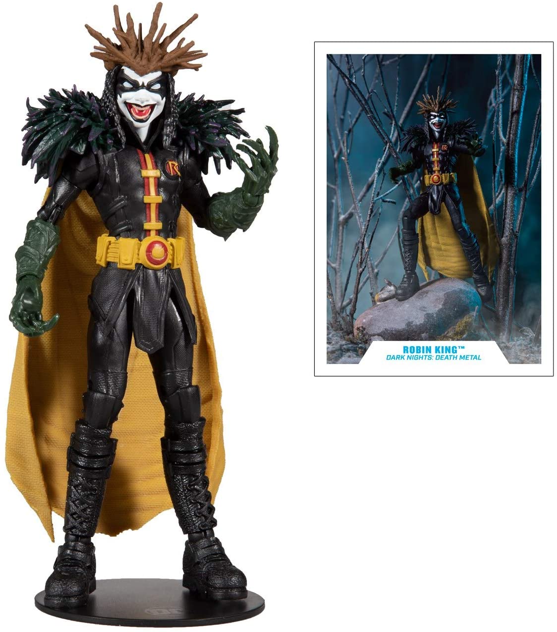 FIGURA MCFARLANE ROBIN KING DARK NIGHTS DEATH METAL DC MULTIVERSE 18 CM - 2