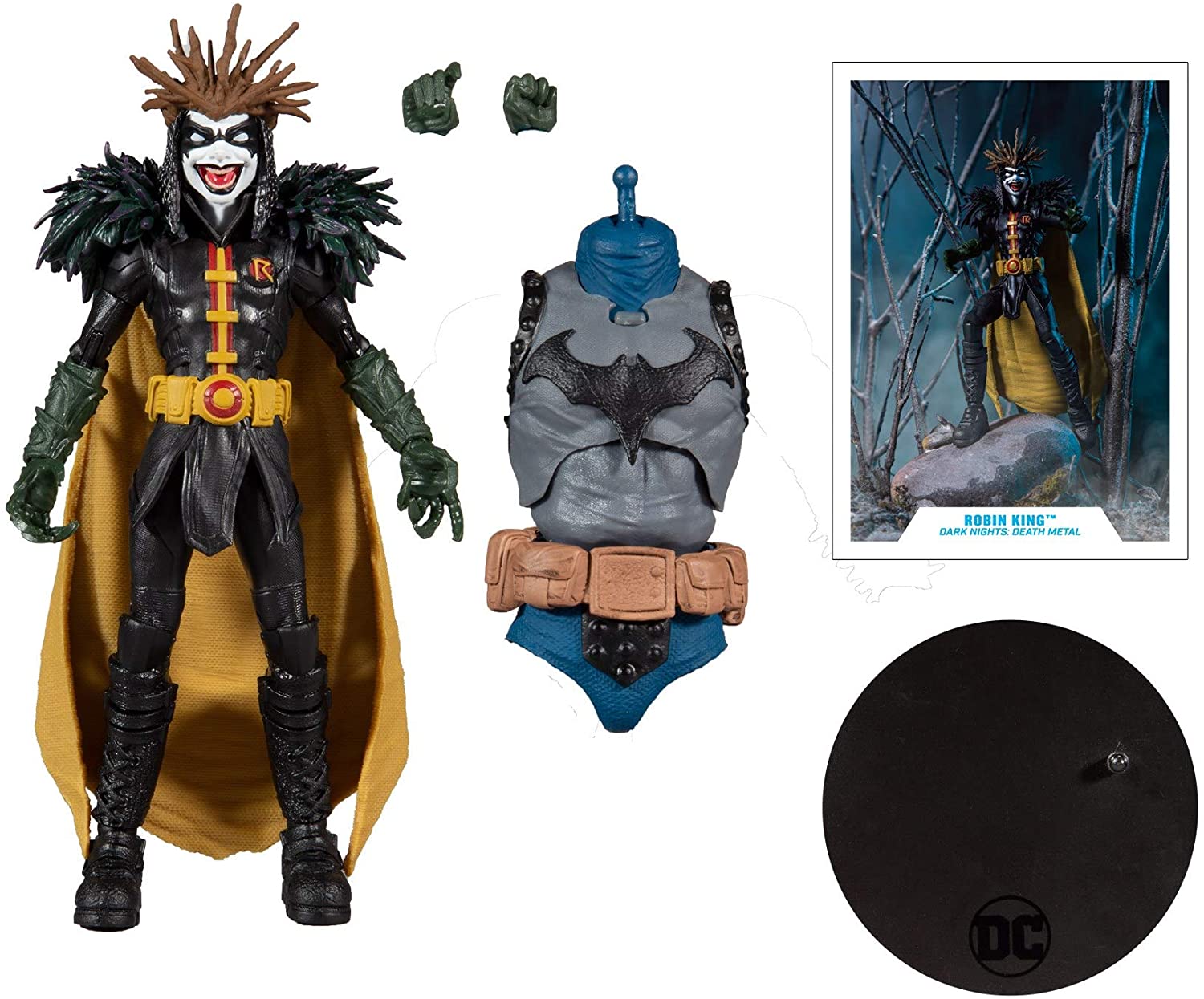 FIGURA MCFARLANE ROBIN KING DARK NIGHTS DEATH METAL DC MULTIVERSE 18 CM - 3