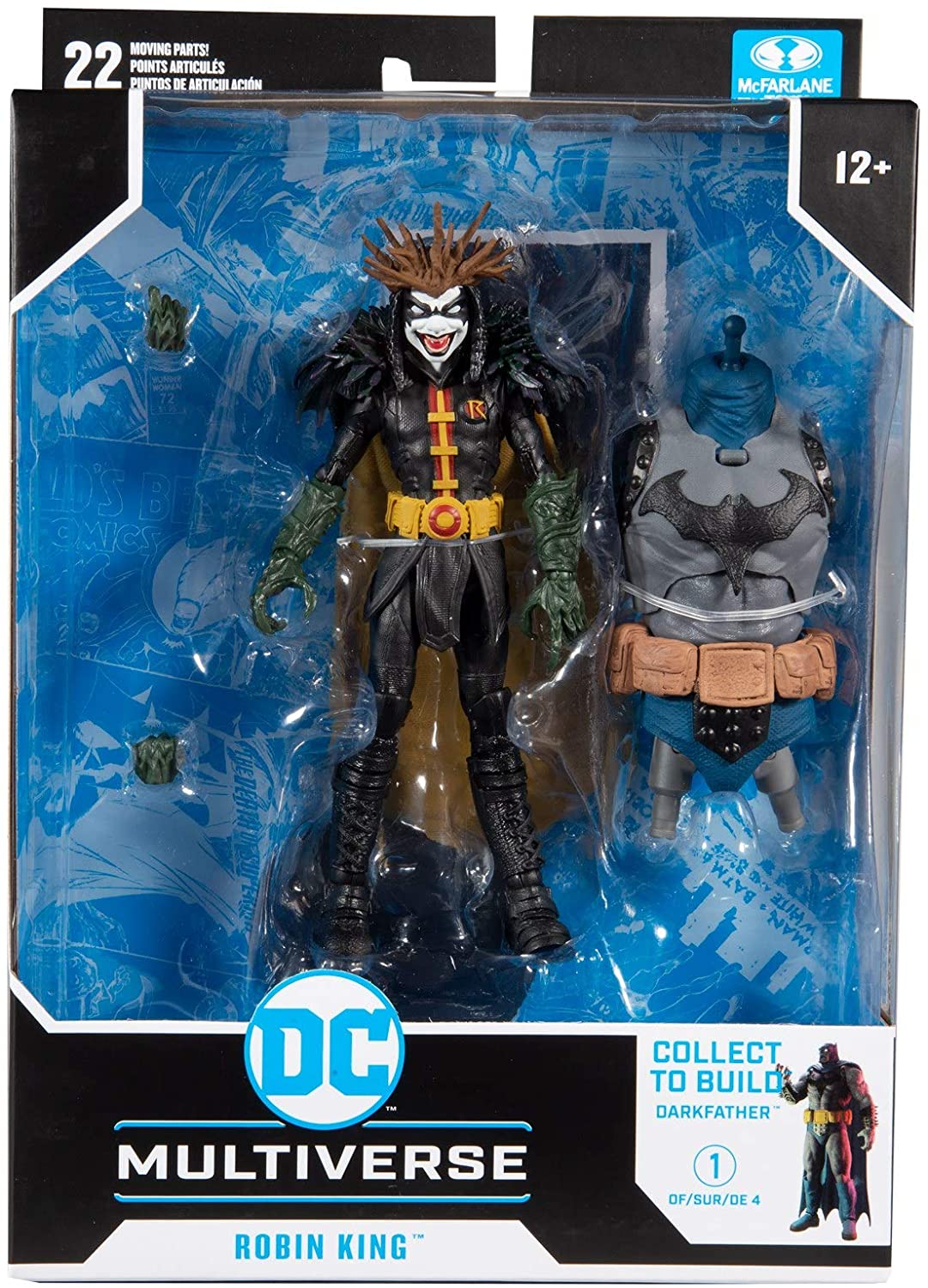FIGURA MCFARLANE ROBIN KING DARK NIGHTS DEATH METAL DC MULTIVERSE 18 CM - 4