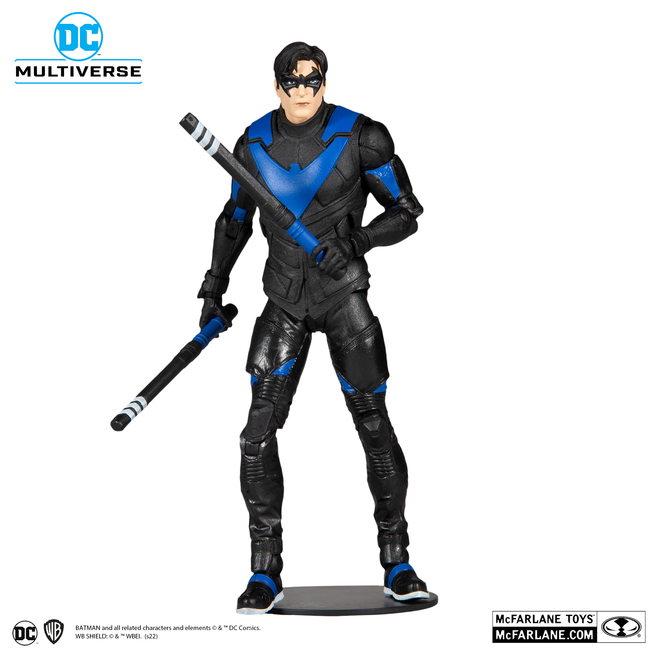 FIGURA MCFARLANE NIGHTWING BATMAN GOTHAM KNIGHTS DC MULTIVERSE 18 CM - 2