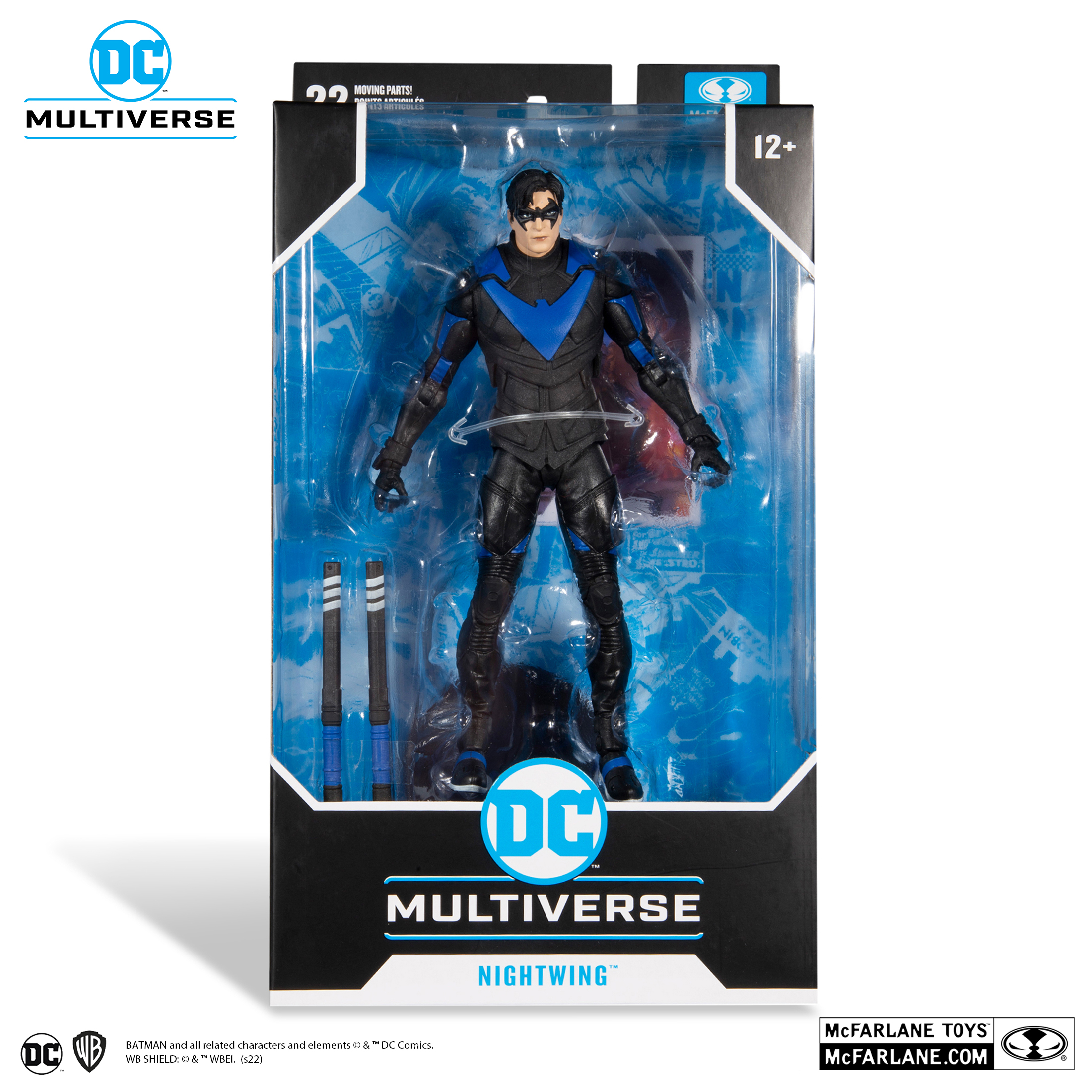 FIGURA MCFARLANE NIGHTWING BATMAN GOTHAM KNIGHTS DC MULTIVERSE 18 CM - 4