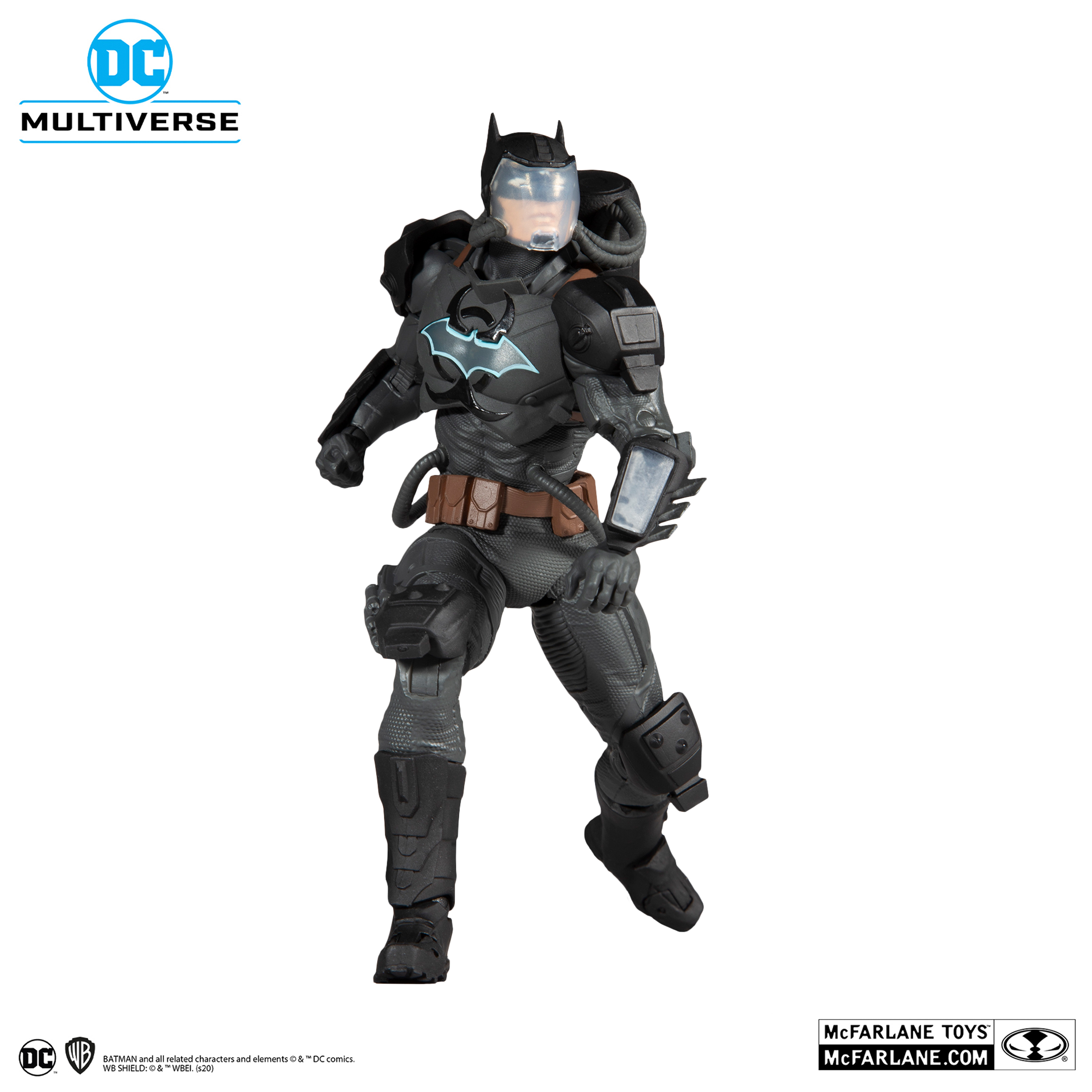 FIGURA MCFARLANE BATMAN HAZMAT SUIT JUSTICE LEAGUE THE AMAZO VIRUS DC MULTIVERSE 18 CM - 2