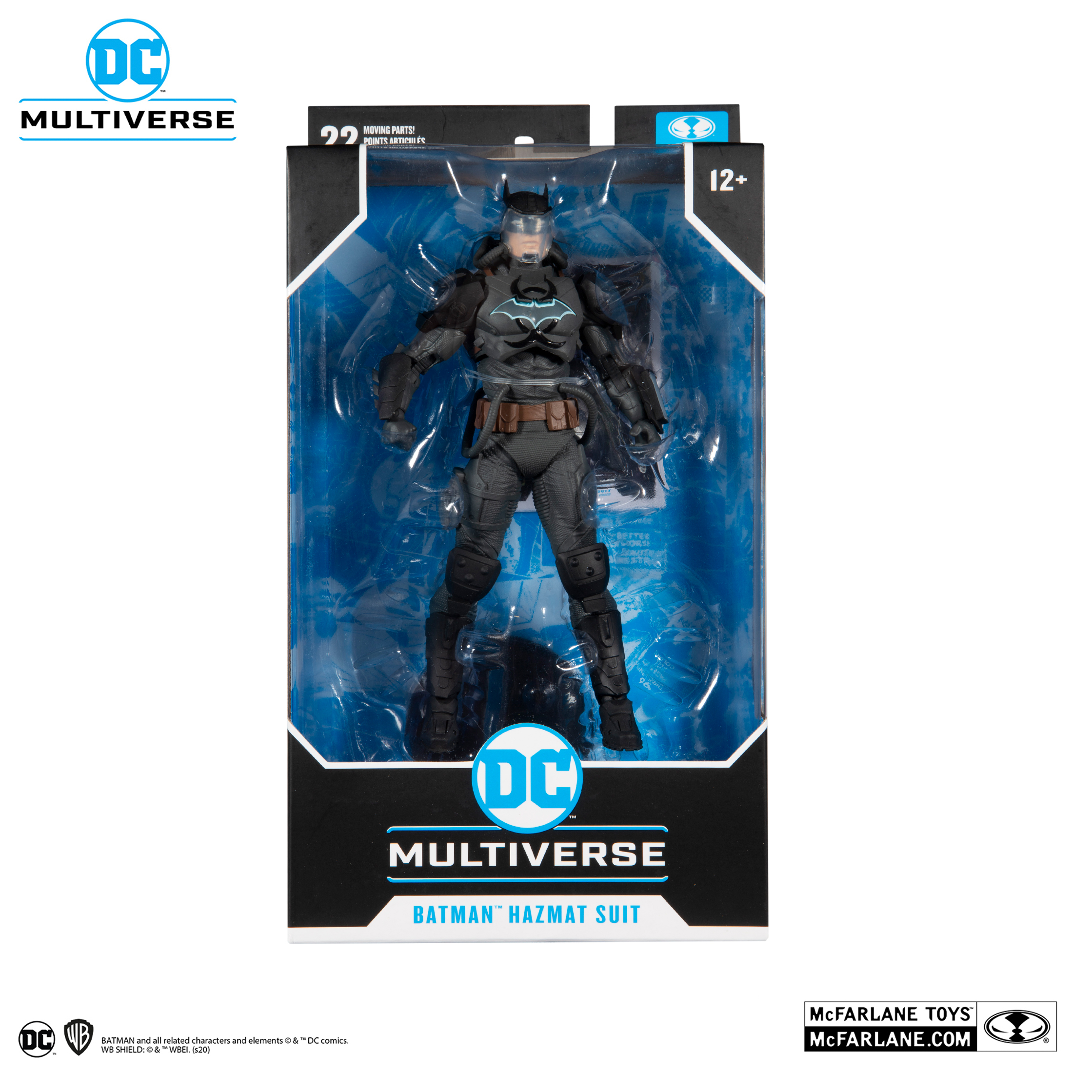 FIGURA MCFARLANE BATMAN HAZMAT SUIT JUSTICE LEAGUE THE AMAZO VIRUS DC MULTIVERSE 18 CM - 4