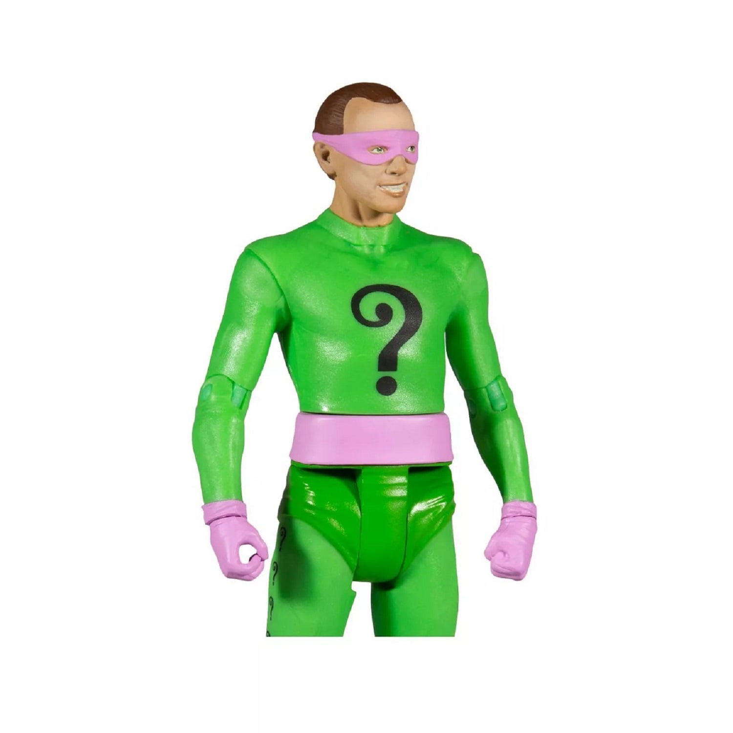 FIGURA MCFARLANE RIDDLER RETRO 1960'S CLASSIC TV SHOW DC MULTIVERSE 18 CM - 3