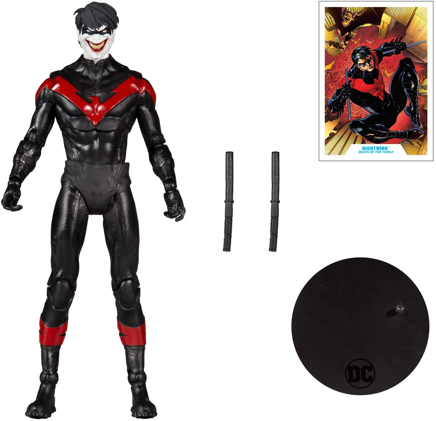 FIGURA MCFARLANE NIGHTWING BATMAN DEATH OF THE FAMILY MULTIVERSE 18 CM - 3
