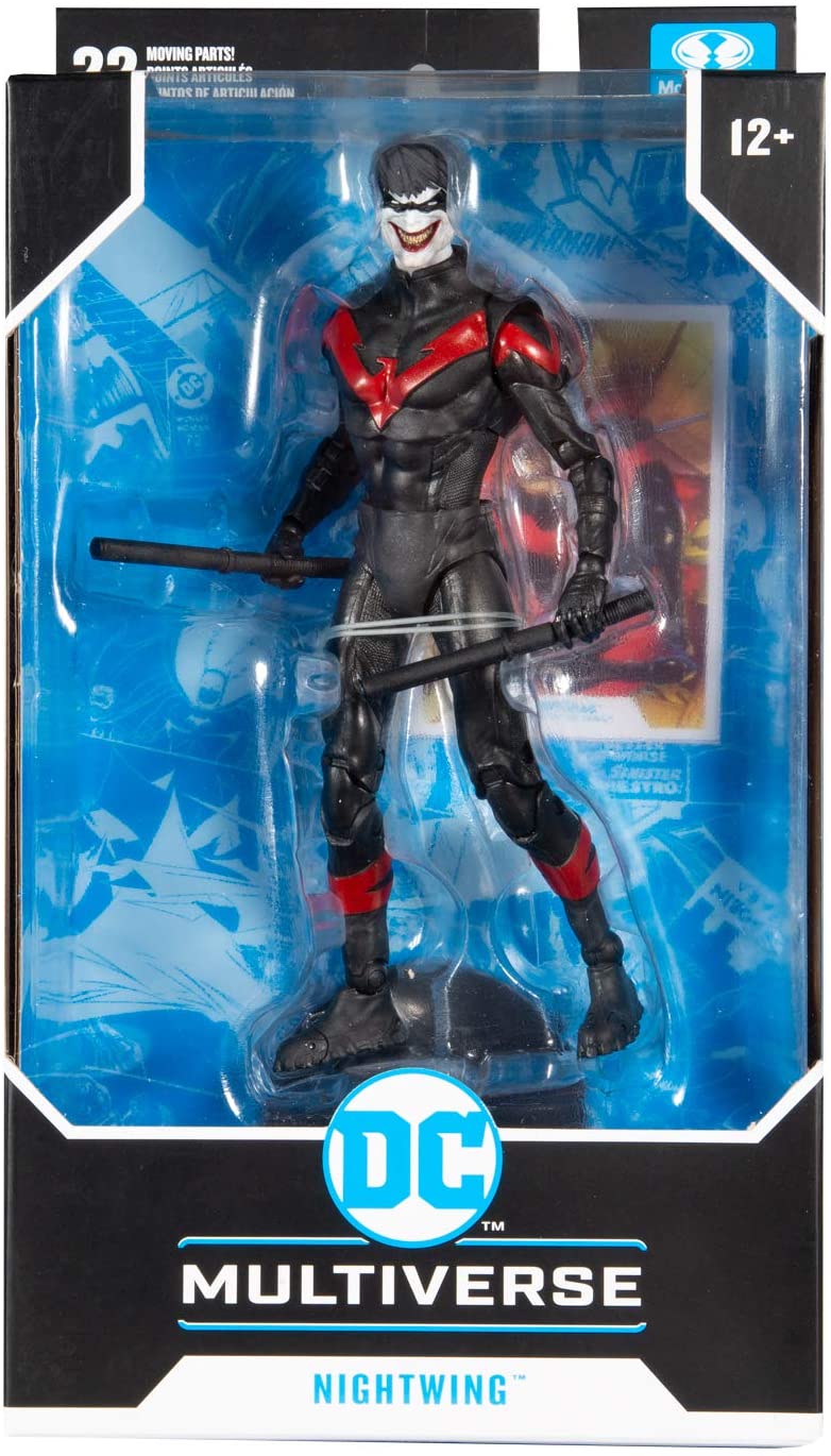 FIGURA MCFARLANE NIGHTWING BATMAN DEATH OF THE FAMILY MULTIVERSE 18 CM - 4