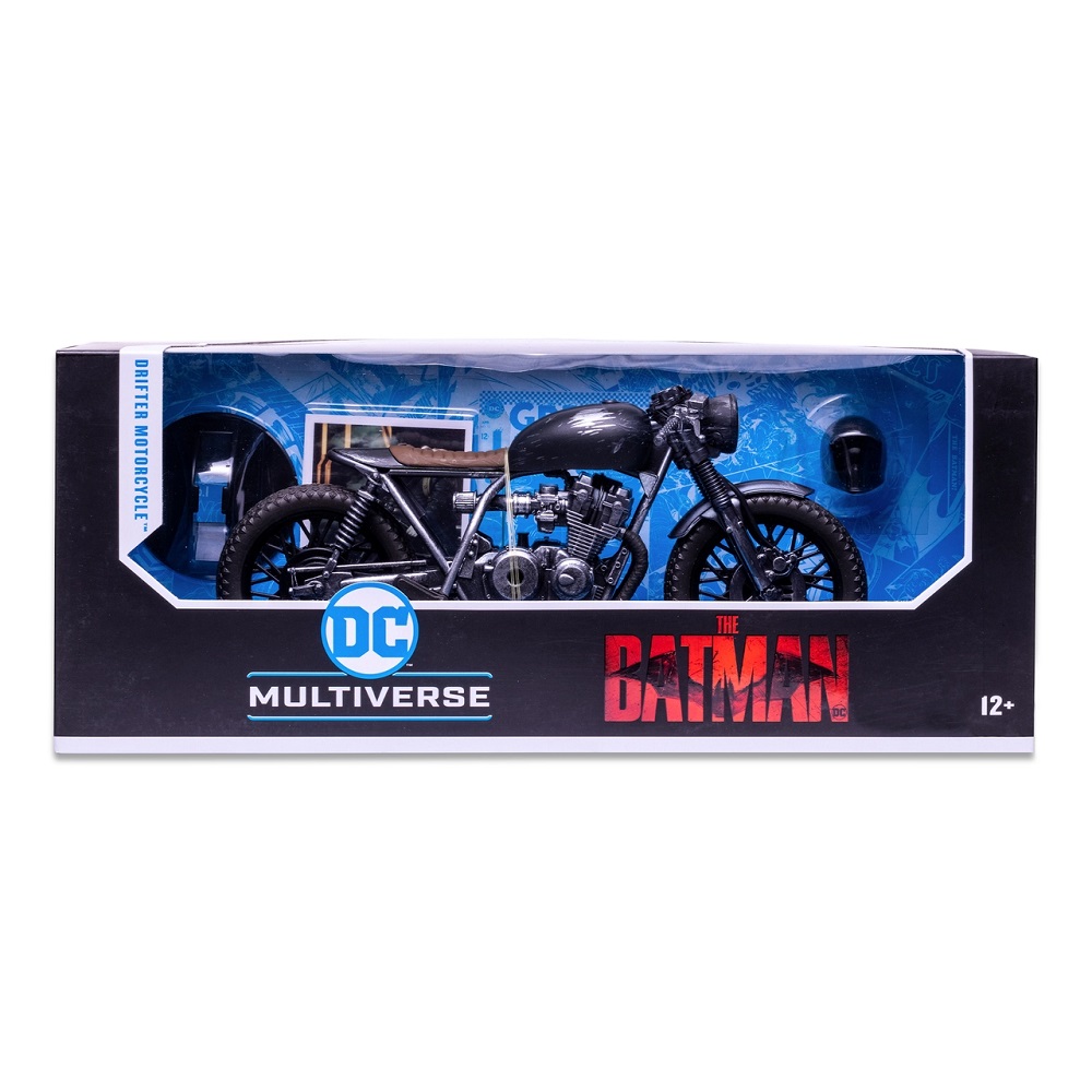 VEHÍCULO MCFARLANE MOTOCICLETA THE BATMAN DRIFTER BIKE DC MULTIVERSE - 4
