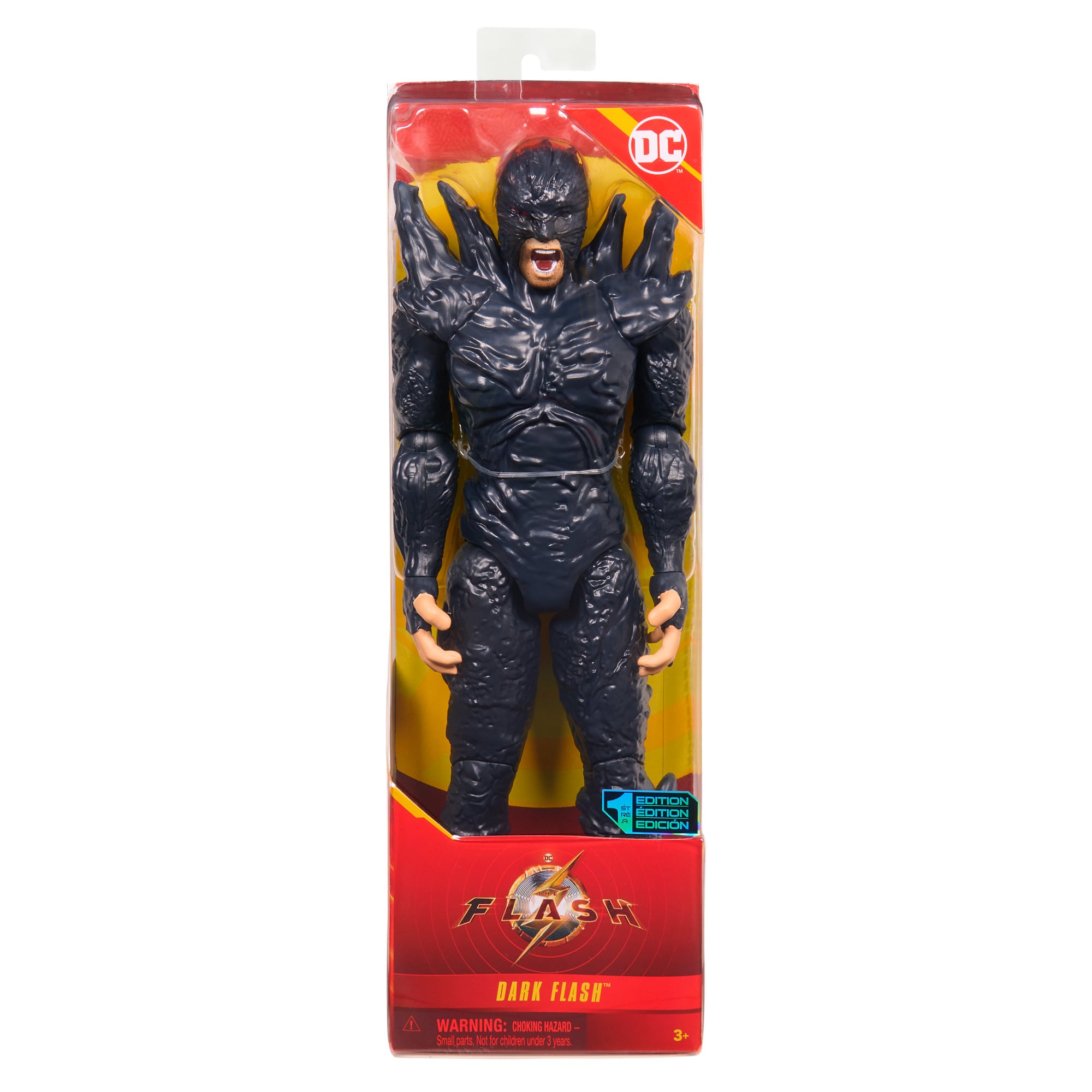FIGURA DC COMICS FLASH OSCURO DARK THE FLASH LA PELÍCULA UNIVERSE ORIGINAL 30 CM - 4