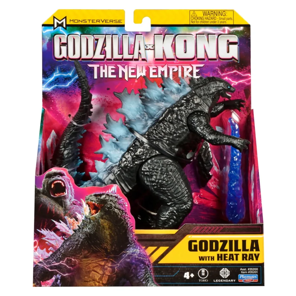 FIGURA PLAYMATES GODZILLA VS KONG ARTICULADO MONSTERVERSE EL NUEVO IMPERIO RAYO PLASMA 15 CM - 2