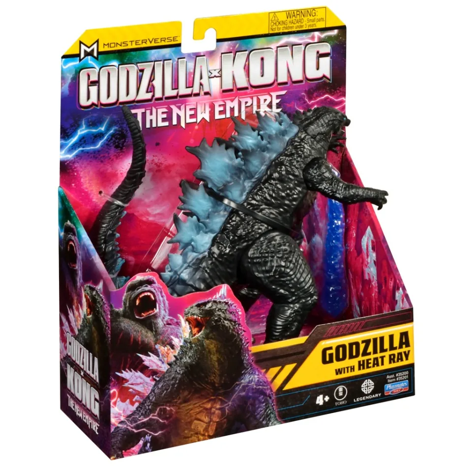 FIGURA PLAYMATES GODZILLA VS KONG ARTICULADO MONSTERVERSE EL NUEVO IMPERIO RAYO PLASMA 15 CM - 5