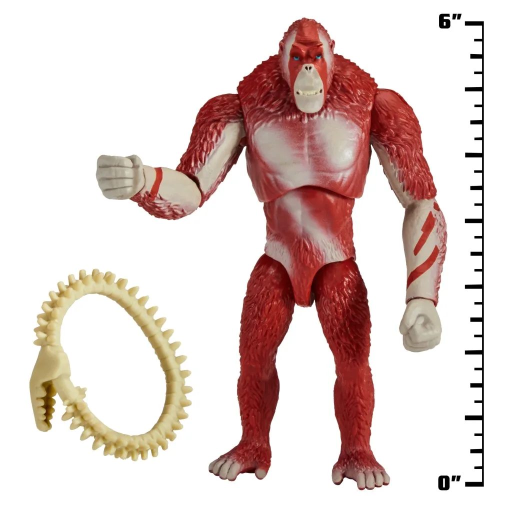 FIGURA PLAYMATES GODZILLA VS KONG ARTICULADO MONTERVERSE EL NUEVO IMPERIO SKAR KING 15 CM - 5