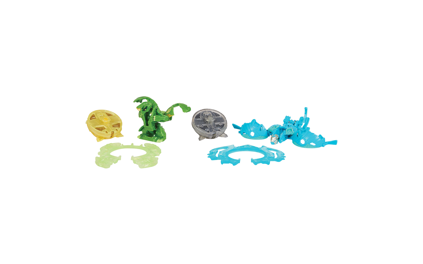 SET FIGURA BAKUGAN 5-PACK BATALLA ULTRA VENTRI Y DRAGONOID, BRUISER, TROX, SMOK SPECIAL ATTACK 8-5CM - 6