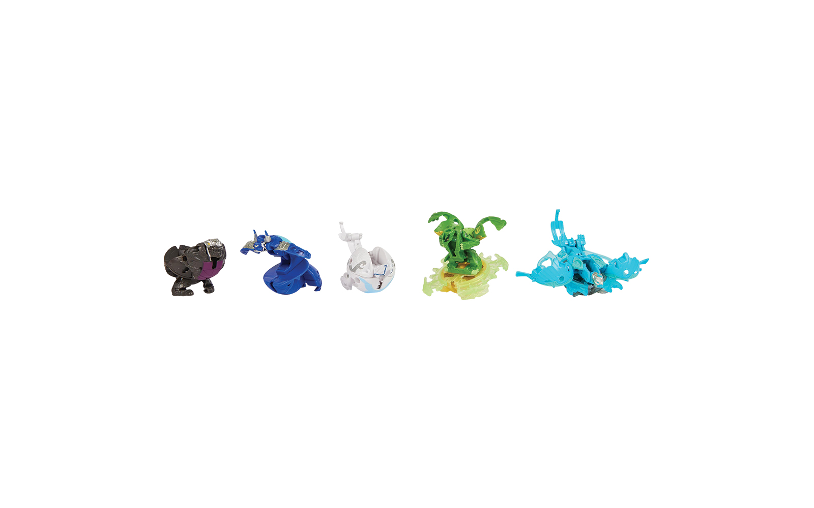 SET FIGURA BAKUGAN 5-PACK BATALLA ULTRA VENTRI Y DRAGONOID, BRUISER, TROX, SMOK SPECIAL ATTACK 8-5CM - 8