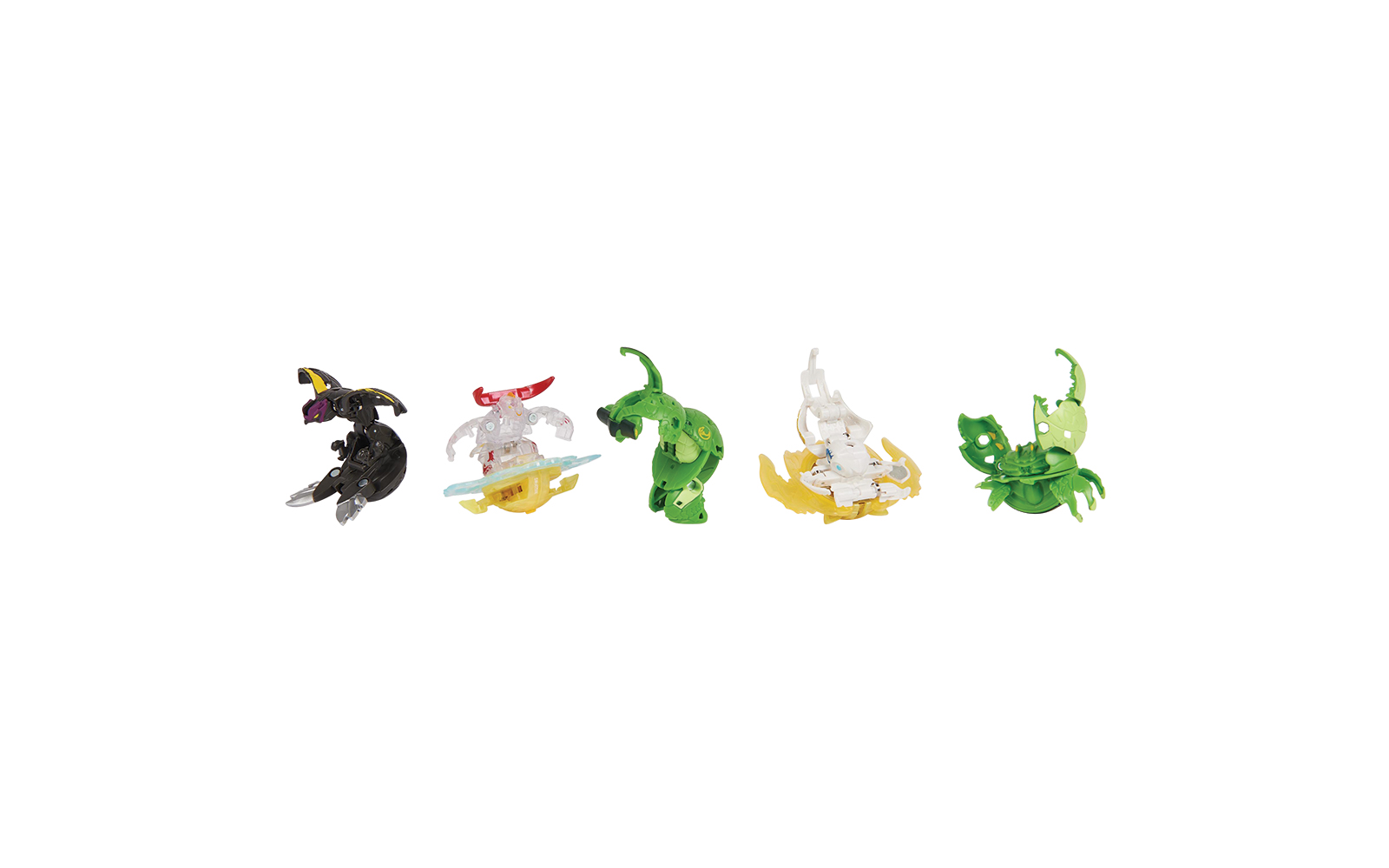 SET FIGURA BAKUGAN 5-PACK BATALLA ULTRA BRUISER Y OCTOGAN, VENTRI, HAMMERHEAD, BUTTERCLAW 8-5CM - 4