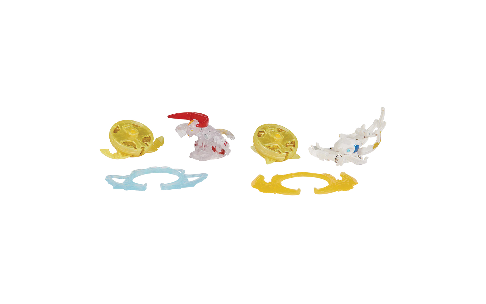 SET FIGURA BAKUGAN 5-PACK BATALLA ULTRA BRUISER Y OCTOGAN, VENTRI, HAMMERHEAD, BUTTERCLAW 8-5CM - 6